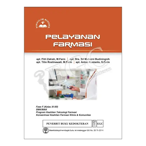[978-623-203-518-8] Pelayanan Farmasi Fase F Kls XI-XII