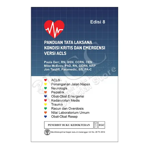 [978-623-203-460-0] Panduan Tata Laksana Versi ACLS E/8