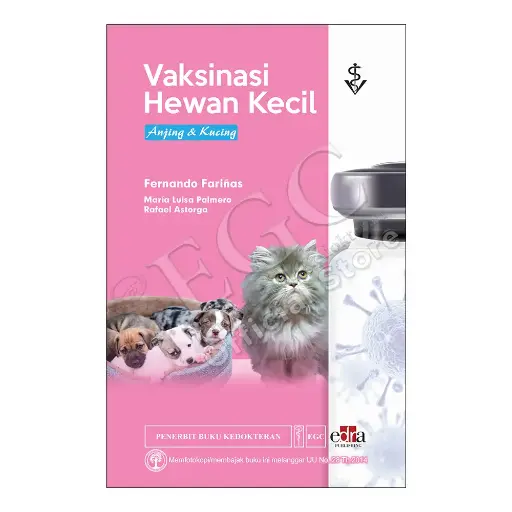 [978-623-203-461-7] Vaksinasi  Hewan Kecil Anjing & Kucing